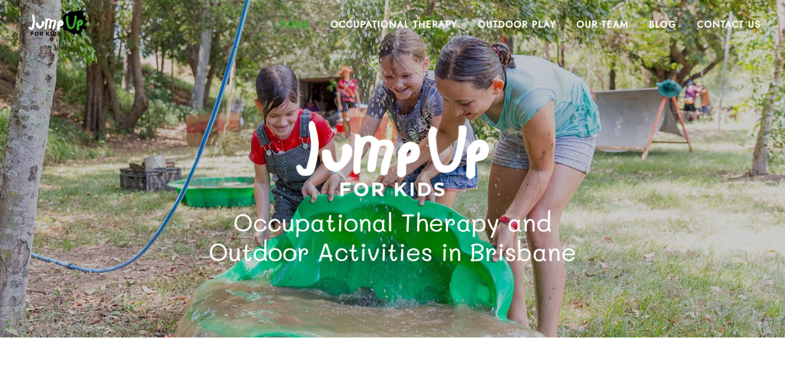 Jump Up For Kids Homepage